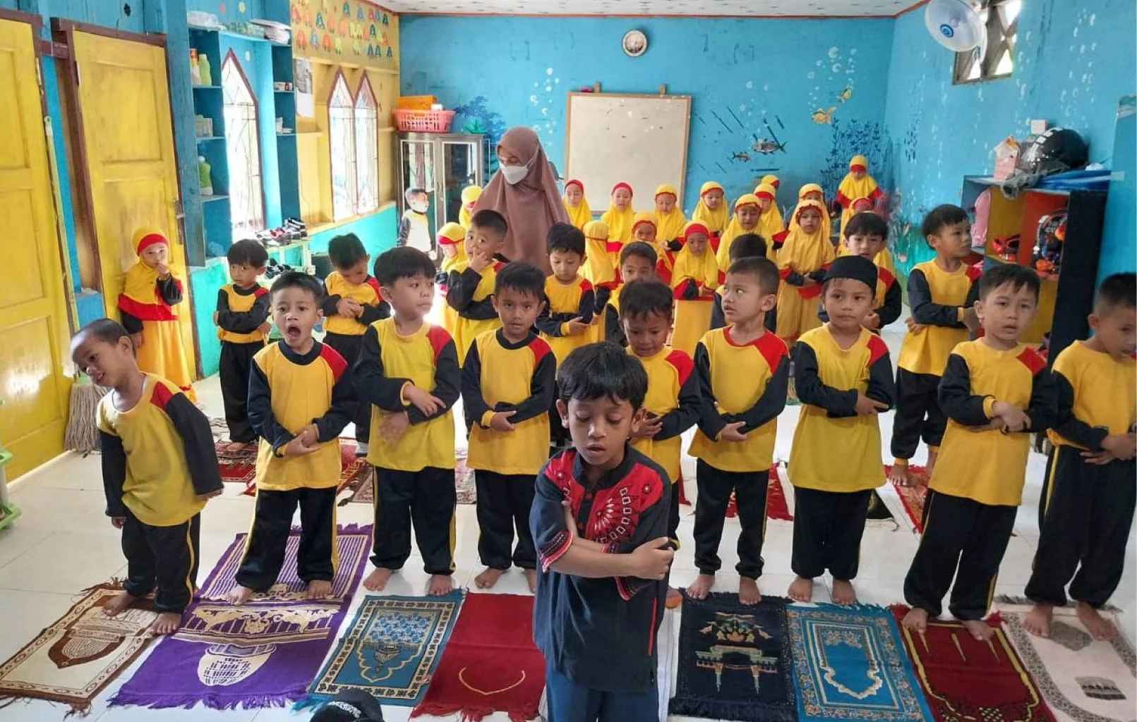 momen keseruan kegiatan di RA Mutiara Islam Kendari | TK Sekolah Playgroup Terbaik di Kendari